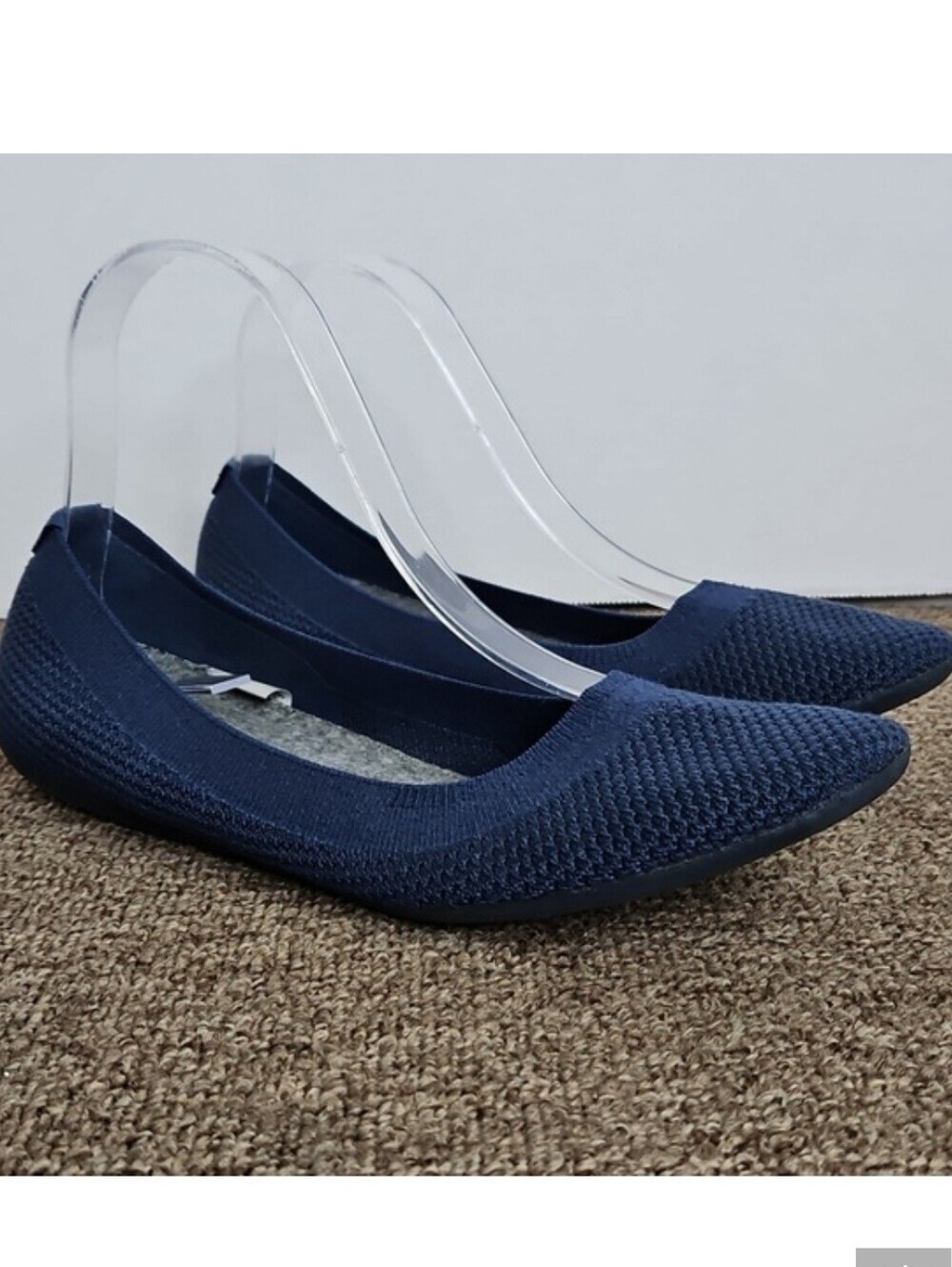 Allbirds Tree Breezers Ballet Slip On Shoes Blue Womens Sz 8.5